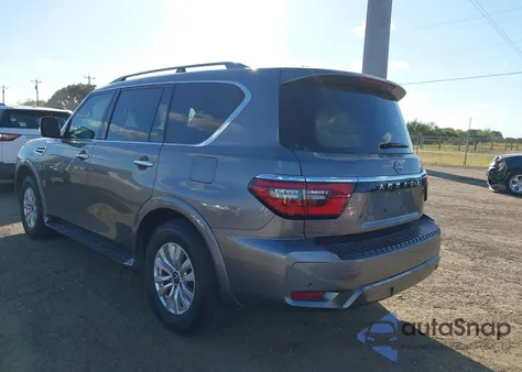 2023 Nissan Armada Sv 2Wd z USA, uszkodzony, nr VIN JN8AY2AC0P9183556